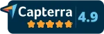 Capterra rated 4.9 out of 5